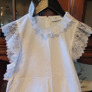 White Sandro Paris top